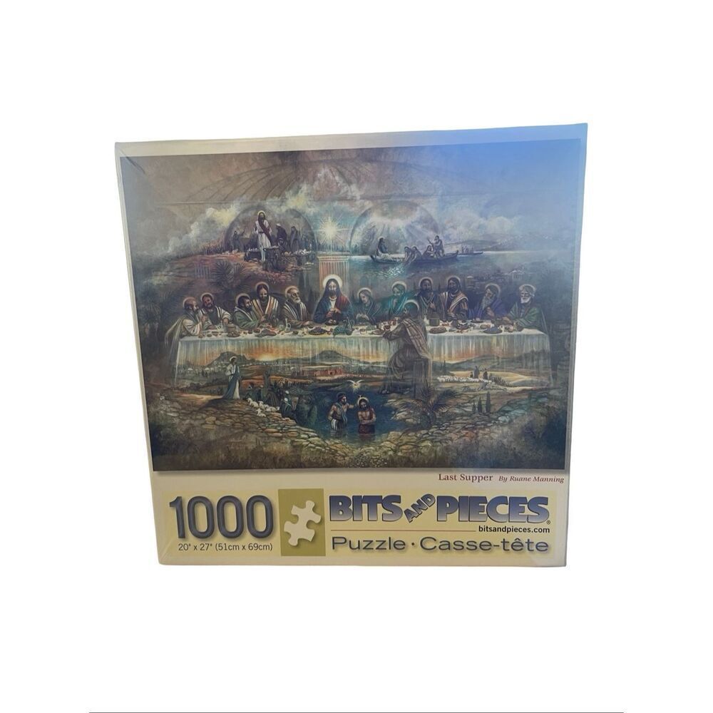 New Bits and Pieces The Last Supper Ruane Manning 1000 Pieces Jigsaw Puzzle